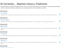 Tablet Screenshot of encorrientes.blogspot.com