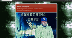 Desktop Screenshot of ericstoodope.blogspot.com