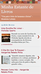 Mobile Screenshot of minhaestante-de-livros.blogspot.com