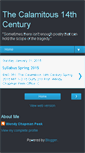 Mobile Screenshot of calamitous14.blogspot.com