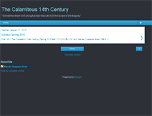 Tablet Screenshot of calamitous14.blogspot.com