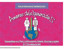 Tablet Screenshot of coloquioamoresdesgenerados.blogspot.com