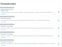 Tablet Screenshot of fantacalcinotto08.blogspot.com