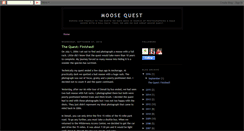 Desktop Screenshot of moosequest.blogspot.com