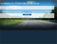 Tablet Screenshot of elpoderdelasmezclas.blogspot.com