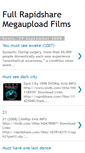 Mobile Screenshot of fullrapidsharefilms.blogspot.com