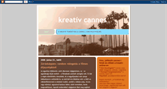 Desktop Screenshot of kreativcannes.blogspot.com