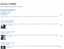 Tablet Screenshot of kreativcannes.blogspot.com