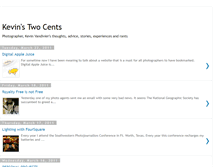 Tablet Screenshot of kevinvandivier.blogspot.com