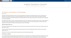 Desktop Screenshot of forextradersdigest.blogspot.com