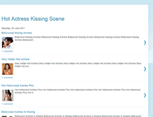 Tablet Screenshot of hotactresskissingscene.blogspot.com