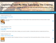 Tablet Screenshot of exploringfoodmyway.blogspot.com