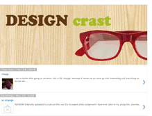 Tablet Screenshot of designcrast.blogspot.com