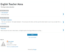 Tablet Screenshot of englishteachermona.blogspot.com