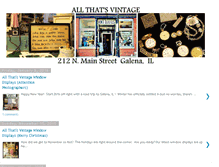 Tablet Screenshot of allthatsvintage.blogspot.com