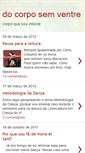 Mobile Screenshot of corposemventre.blogspot.com