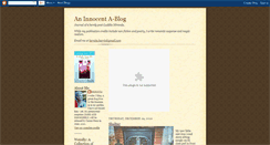Desktop Screenshot of bernitaharris.blogspot.com