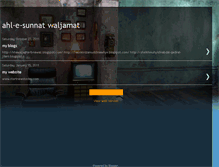 Tablet Screenshot of ahl-e-sunnatwaljamat.blogspot.com