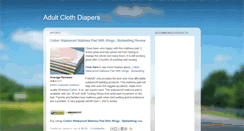 Desktop Screenshot of adult-clothdiapers.blogspot.com