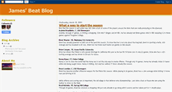 Desktop Screenshot of jamesbeatblog.blogspot.com