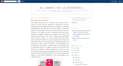 Desktop Screenshot of elarboldelaretorica.blogspot.com