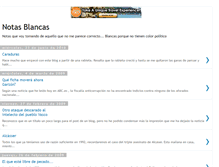 Tablet Screenshot of notasblancas.blogspot.com