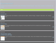 Tablet Screenshot of beyondmusic-etwinning.blogspot.com