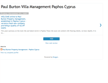 Tablet Screenshot of paulburtonpropertymanagement-ltd.blogspot.com