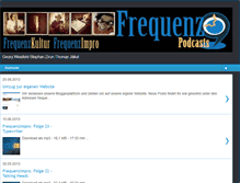 Tablet Screenshot of frequenz9.blogspot.com