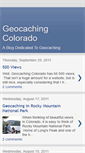 Mobile Screenshot of geocachingcolorado.blogspot.com