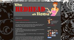 Desktop Screenshot of laurietheredhead.blogspot.com