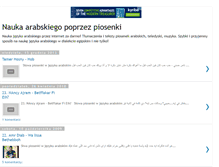 Tablet Screenshot of nauka-arabskiego.blogspot.com