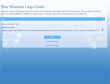 Tablet Screenshot of bluemountainlargechalet.blogspot.com