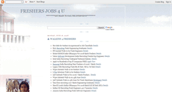 Desktop Screenshot of bestjobs4freshers.blogspot.com