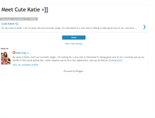 Tablet Screenshot of cutekatie.blogspot.com