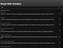 Tablet Screenshot of nepalwebsolution.blogspot.com