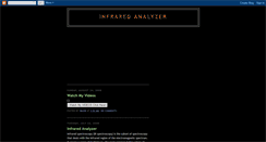 Desktop Screenshot of infrared-analyzer.blogspot.com