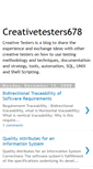Mobile Screenshot of creativetesters678.blogspot.com