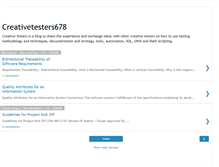 Tablet Screenshot of creativetesters678.blogspot.com