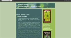 Desktop Screenshot of guiltygardener.blogspot.com