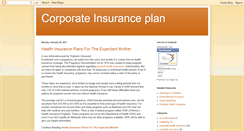 Desktop Screenshot of corporate-insurance-plan.blogspot.com