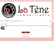 Tablet Screenshot of casas-la-tene.blogspot.com