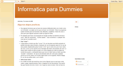 Desktop Screenshot of infodumis.blogspot.com