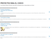 Tablet Screenshot of conservandochoco.blogspot.com