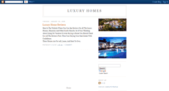 Desktop Screenshot of luxuryhomereviews.blogspot.com