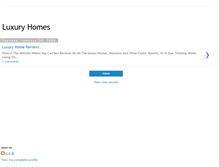 Tablet Screenshot of luxuryhomereviews.blogspot.com
