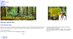 Desktop Screenshot of discoverystudentadventurers.blogspot.com