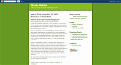 Desktop Screenshot of mundohabitat.blogspot.com