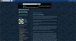 Desktop Screenshot of geoadventures.blogspot.com