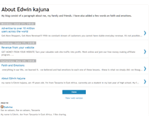 Tablet Screenshot of edwin-kajuna.blogspot.com